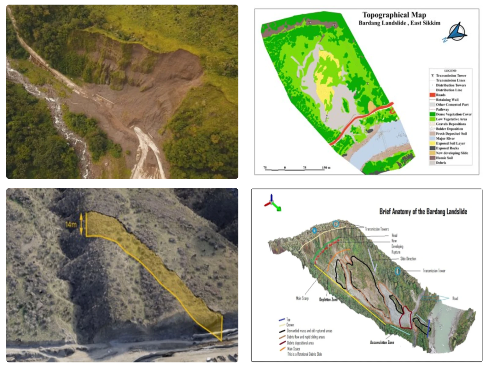 Mapping and Analytical DPR Services for Landslides