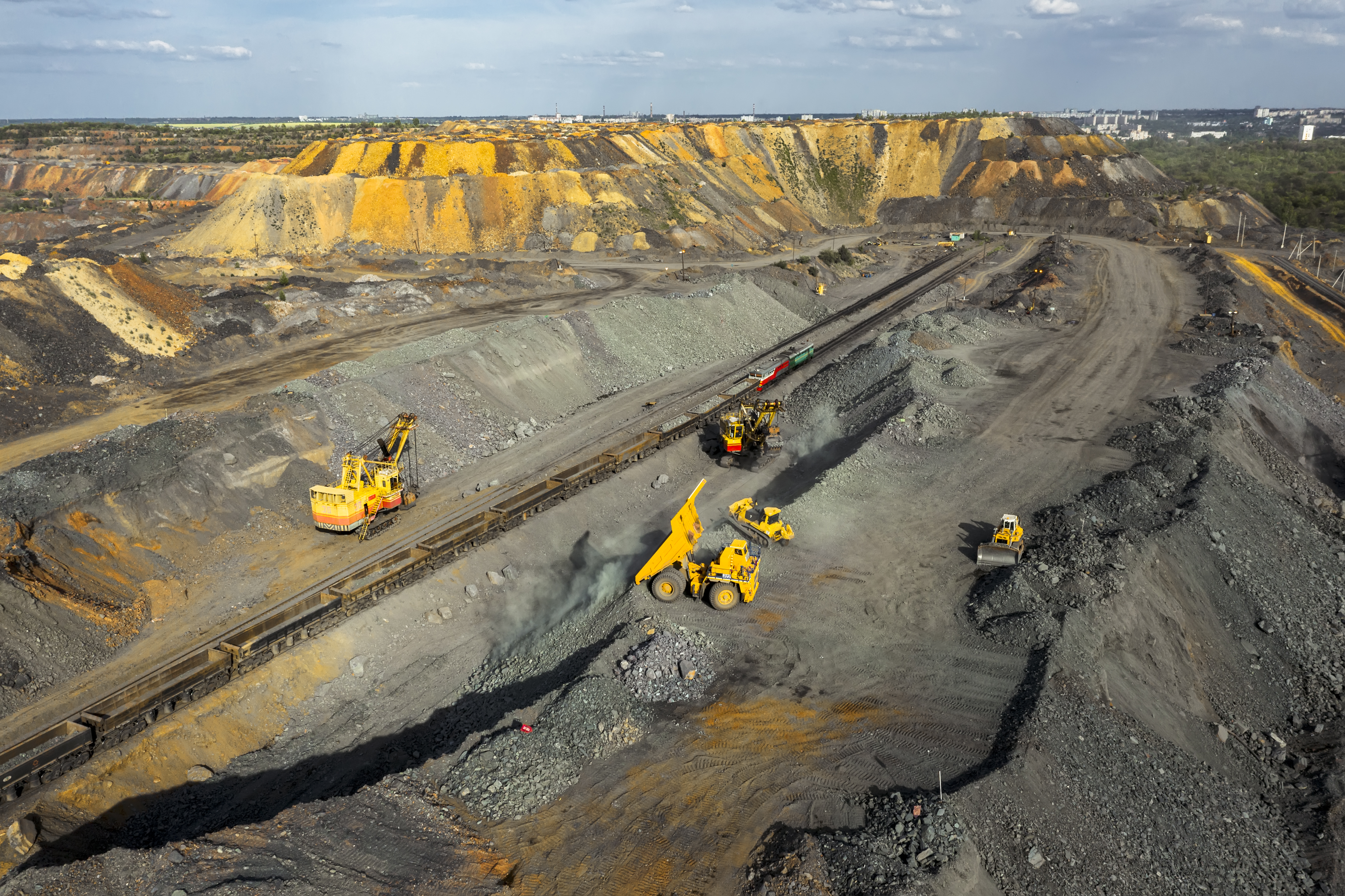 Software based Aerial Services for Opencast Mining